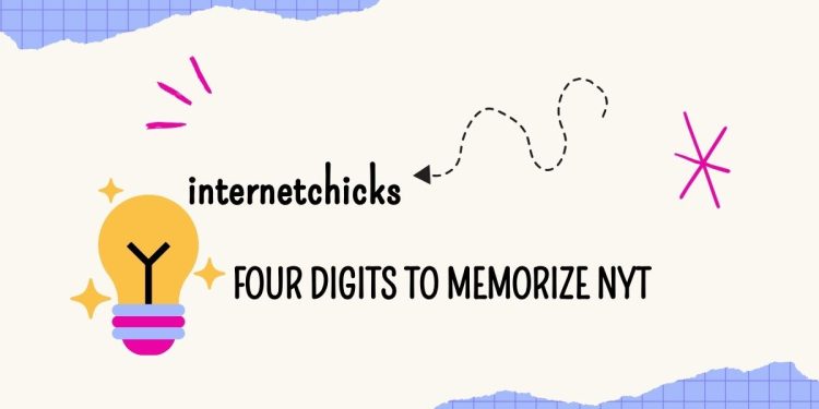 four digits to memorize nyt