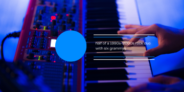 half of a 1990s-2000s rock duo with six grammys