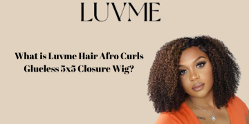 What is Luvme Hair Afro Curls Glueless 5×5 Closure Wig?