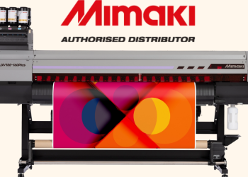 A Mimaki UV printer