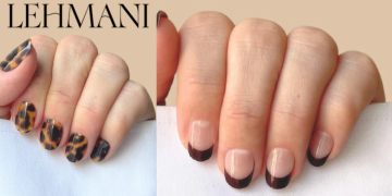 Lehmani french tip gel nails