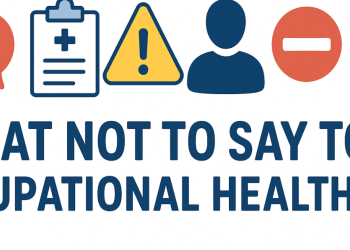 what not to say to occupational health uk