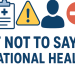 what not to say to occupational health uk