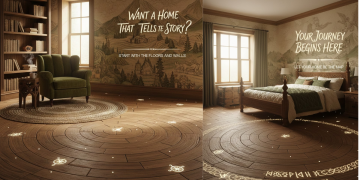 Home design floors and walls