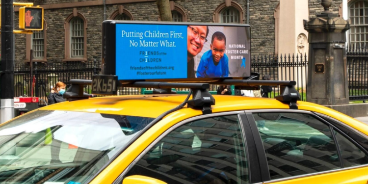 Creative Taxi Topper Ad Concepts for Brands