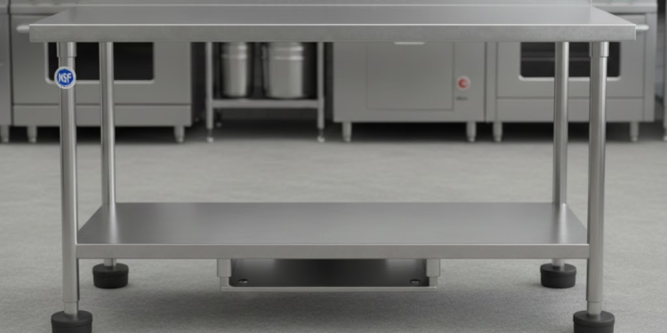 stainless steel table