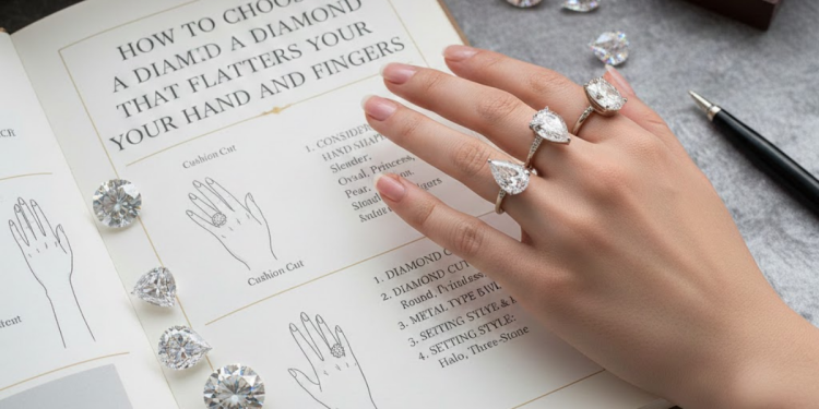 How to choose a diamond that flatters your hand and fingers