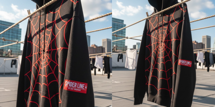 Spider hoodie on line Brand