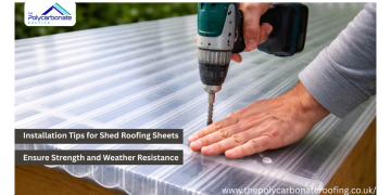 Shed roofing sheets