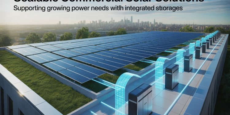 Scalable Commercial Solar Solutions: How Integrated Energy Storage Systems Support Growing Power Needs