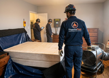 ThermoPest’s bed bug heat treatment services
