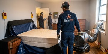 ThermoPest’s bed bug heat treatment services