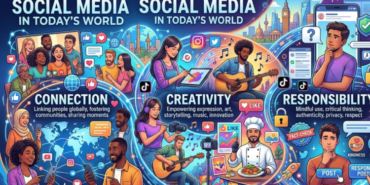 Social Media in Today’s World: Connection, Creativity, and Responsibility