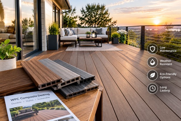 Choosing a WPC Composite Decking Manufacturer for Better Outdoor Living