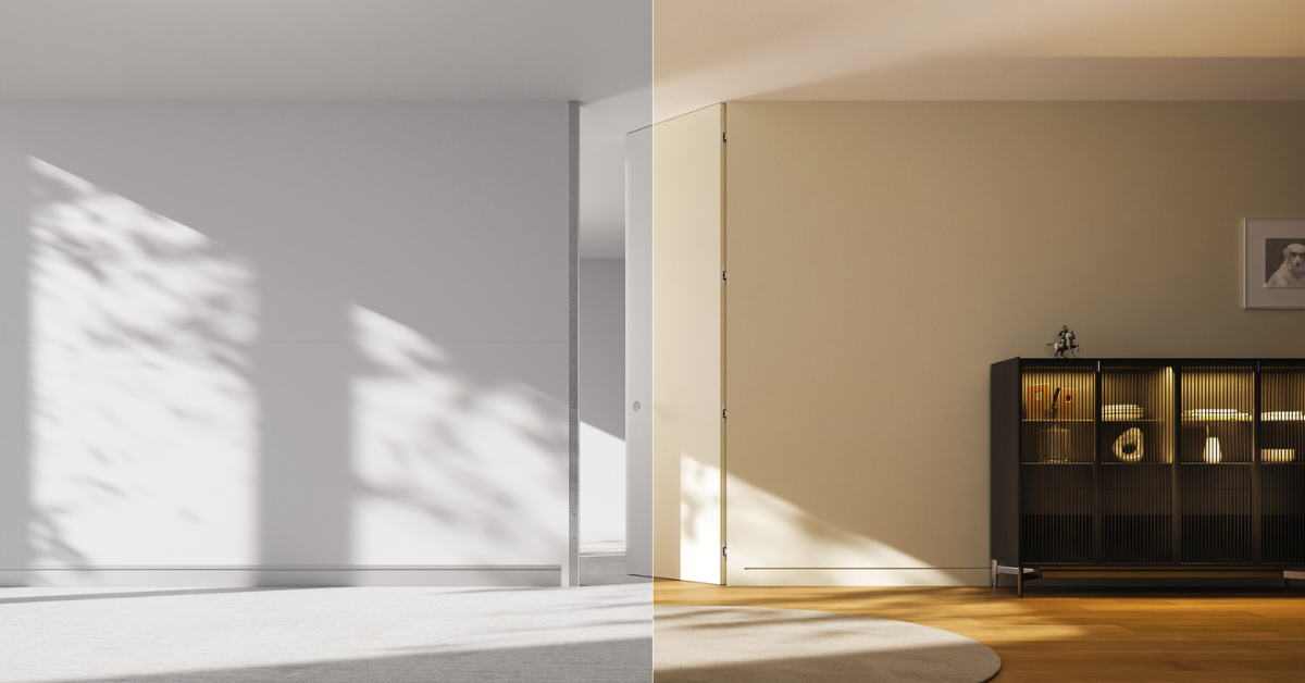 frameless door jamb