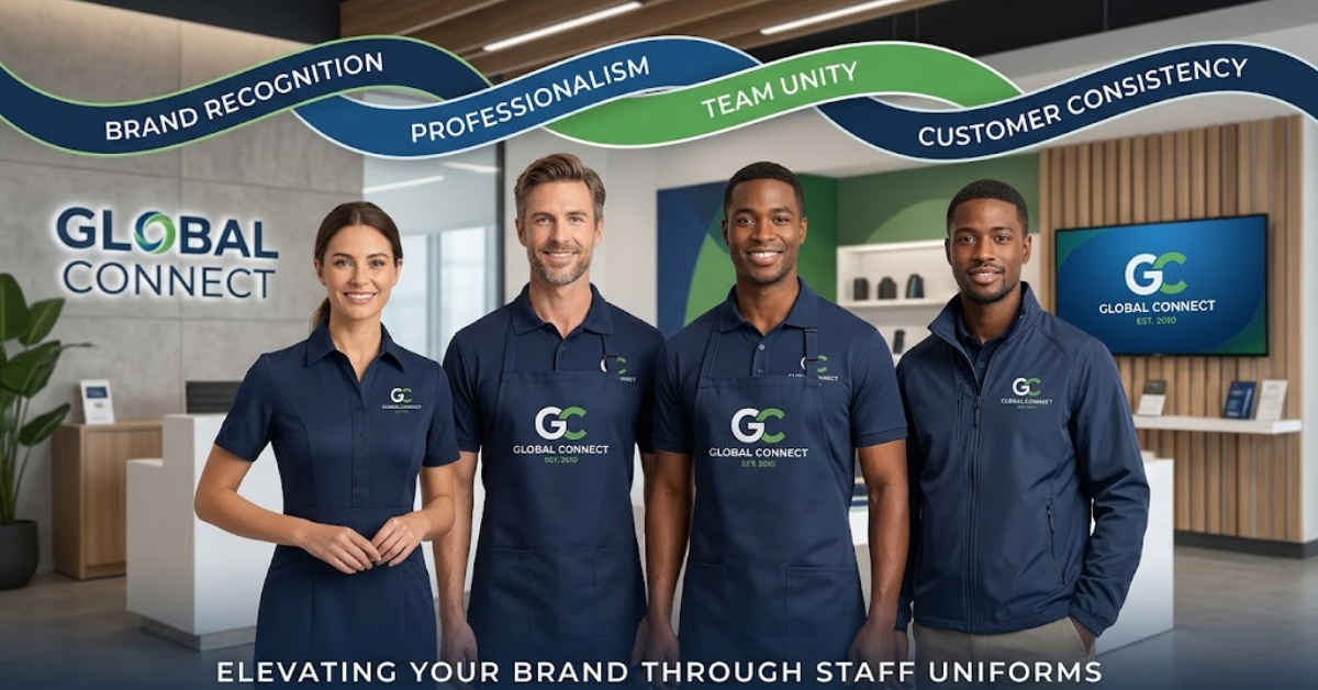 staff uniforms branding